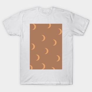 Moon Crescent Pattern T-Shirt